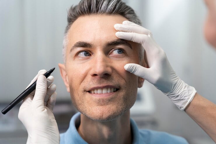 Cirugía estética en hombres de 40 años