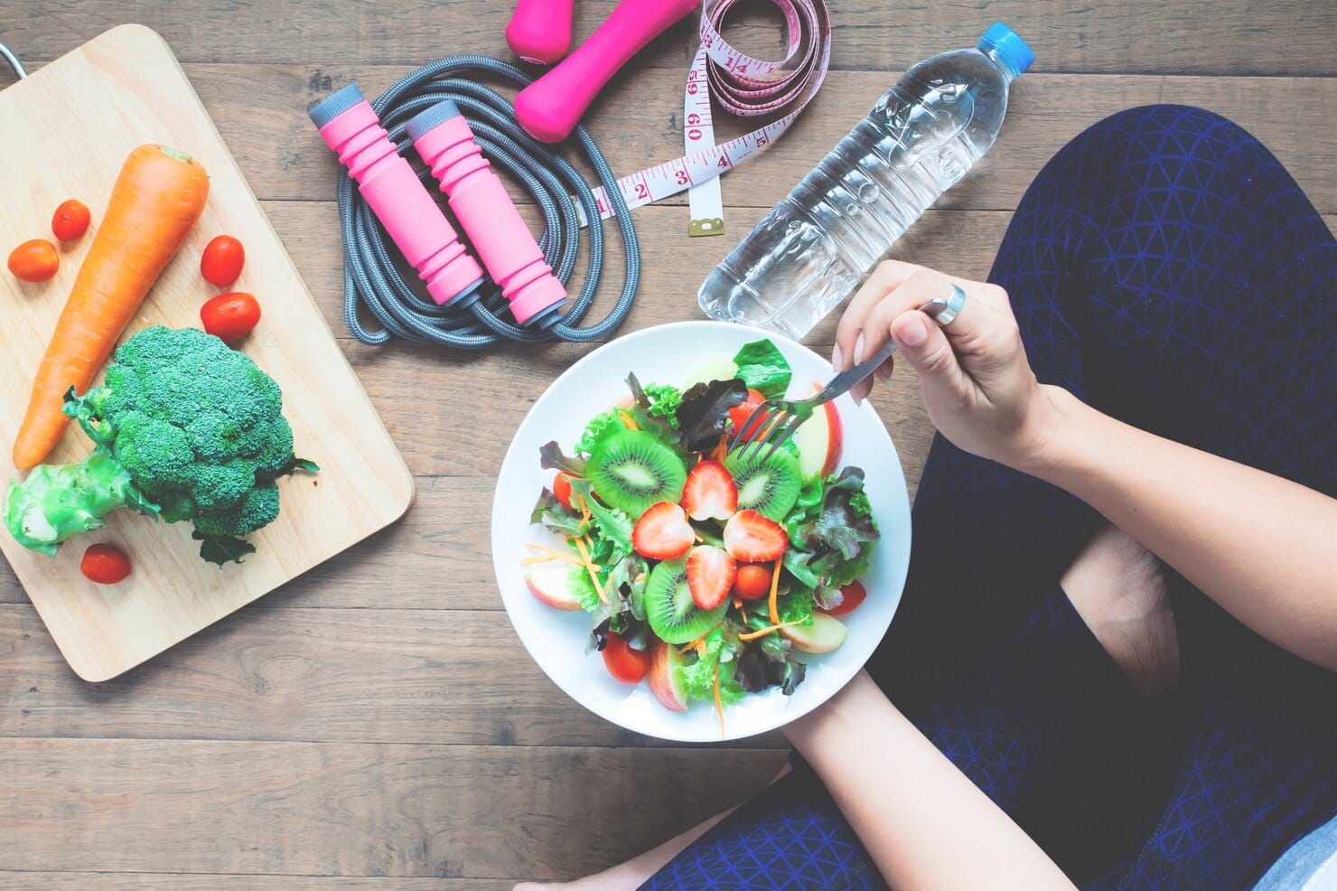 Qué comer antes y después de hacer ejercicio